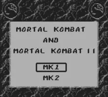 Image n° 4 - screenshots  : Mortal Kombat I & II